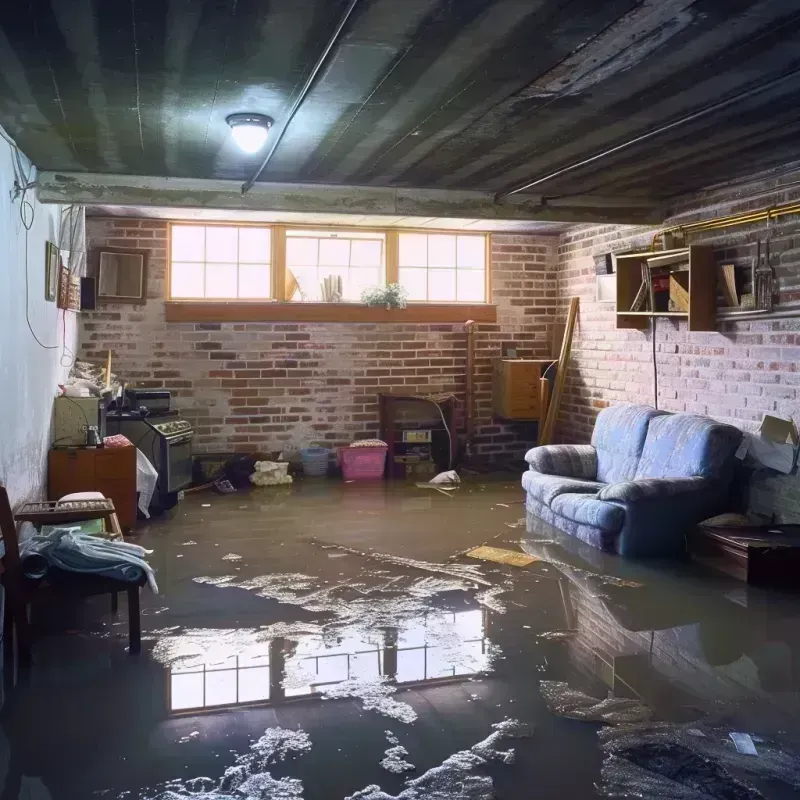 Flooded Basement Cleanup in West Point, GA